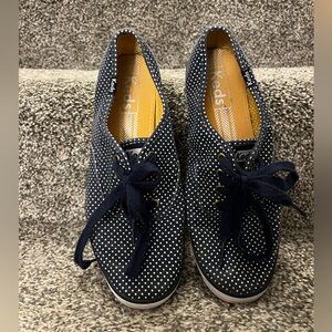 Keds canvas polka dot shoes